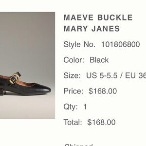 MAEVE BUCKLE MARY JANES